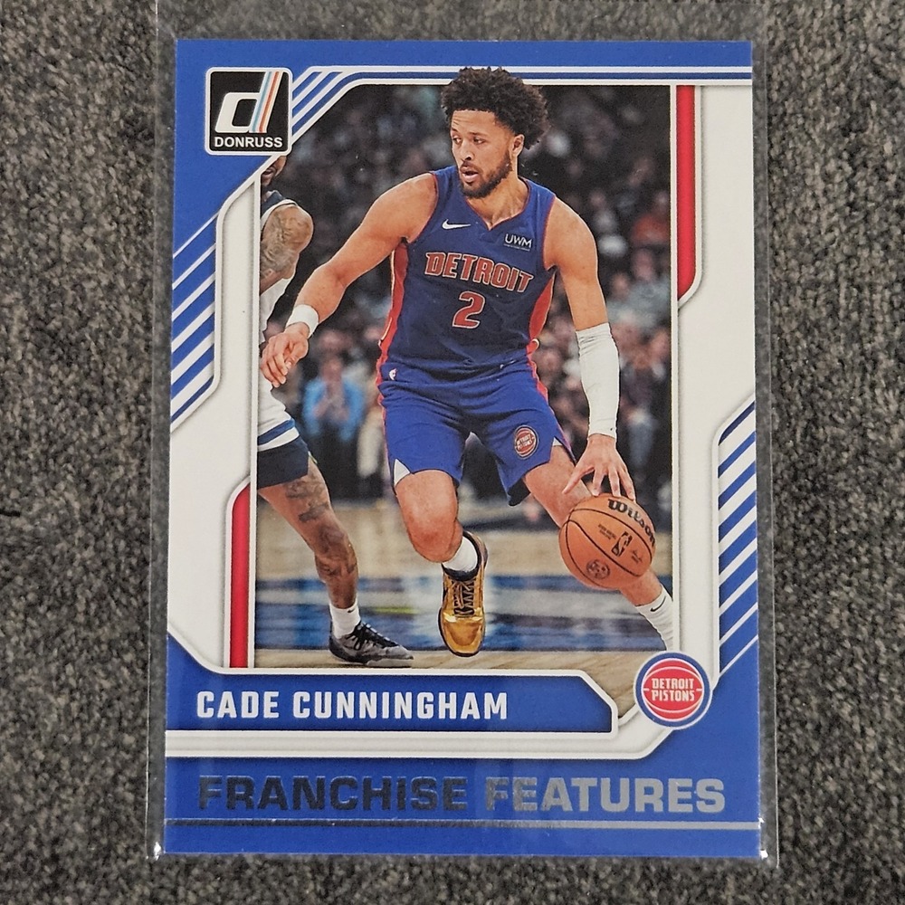 Panini 2024-25 Donruss Franchise‎ Features Cade Cunningham Pistons #22